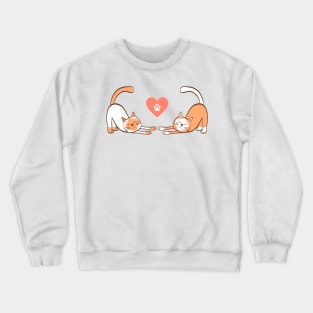 Cute kitty Crewneck Sweatshirt